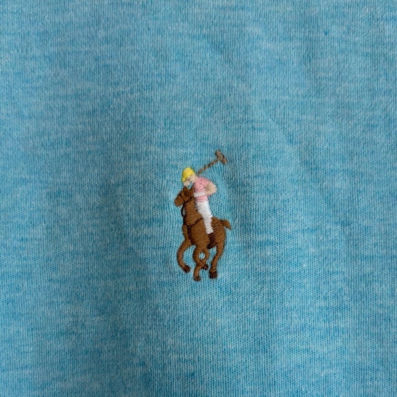 Polo by Ralph Lauren Light Blue Polo Shirt - Picture 3 of 4